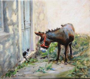 Lastovo Donkey by Jo Sherwood